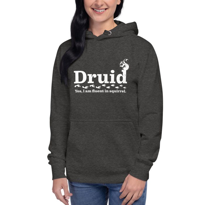 cotton-heritage-m2580-i-unisex-premium-pullover-hoodie-charcoal-heather-front-697188ff2e416 druid hoodie, worn by woman - charcoal heather