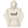 druid sweatshirt, flat lay - oatmeal heather