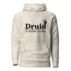 druid hoodie, upright - oatmeal heather