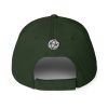 druid low profile cap, back - dark green