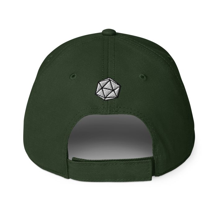 low-profile-baseball-cap-dark-green-back-69726991d864a.jpg druid low profile cap, back - dark green