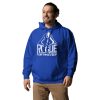 rogue dark hoodie, left front - team royal