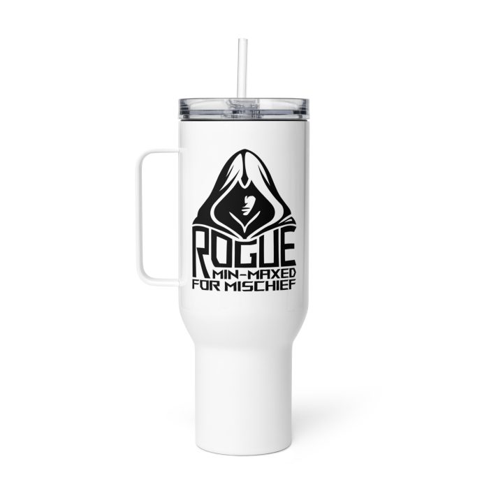 rogue travel mug, front - 40 oz