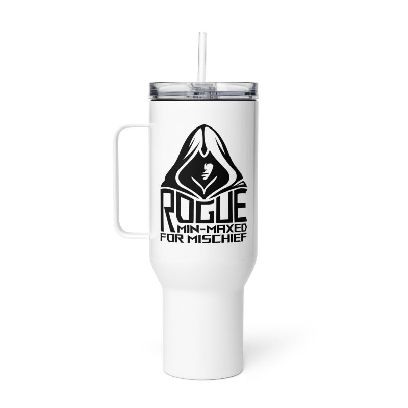 rogue travel mug, front - 40 oz