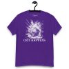 crit happens dark tee, hanging - purple